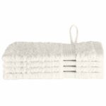 vidaXL Uterák pre hostí SOLUND 4 pcs Krémová 15 x 21 cm 550 gsm – Obrázok 2