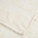 vidaXL Uterák pre hostí SOLUND 4 pcs Krémová 15 x 21 cm 550 gsm – Obrázok 5