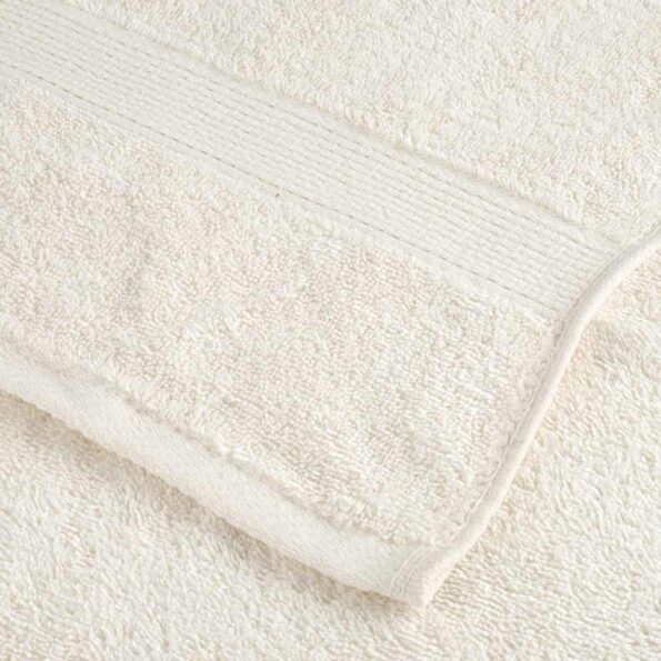 vidaXL Uterák pre hostí SOLUND 4 pcs Krémová 15 x 21 cm 550 gsm – Obrázok 5