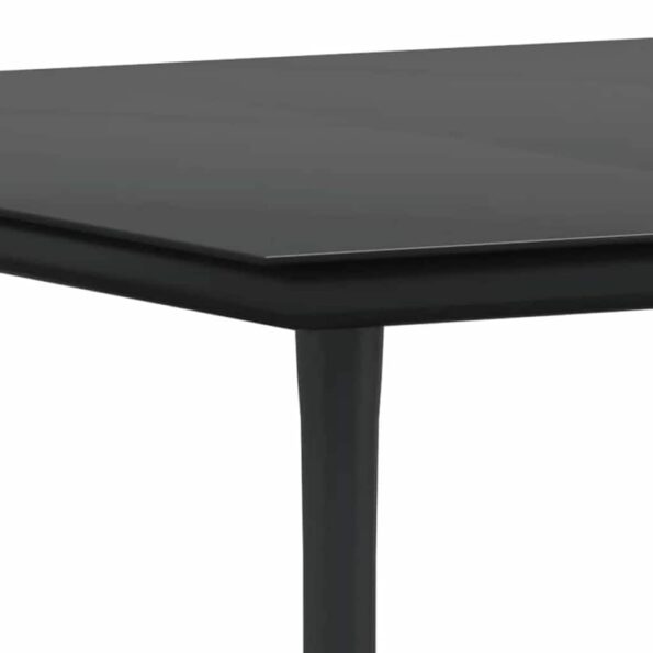 vidaXL 5-dielny záhradný jedálenský set Béžový poly ratan – Obrázok 11