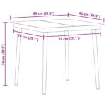 vidaXL 5-dielny záhradný jedálenský set Béžový poly ratan – Obrázok 13