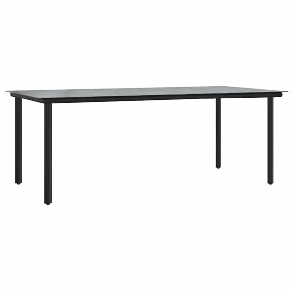 vidaXL 9-dielna záhradná jedálenská súprava béžová poly ratan – Obrázok 5