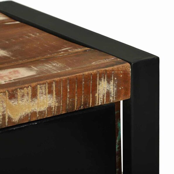 vidaXL Sada kúpeľňového nábytku 2 pcs Masívne recyklované drevo – Obrázok 9