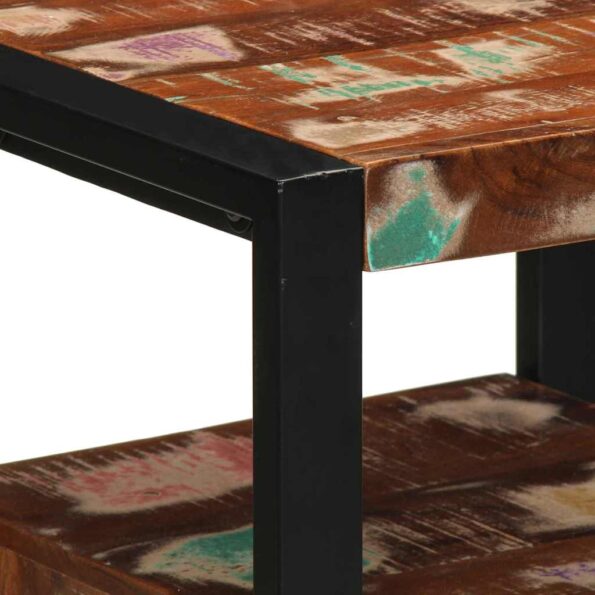 vidaXL Sada kúpeľňového nábytku 4 pcs Masívne recyklované drevo – Obrázok 11