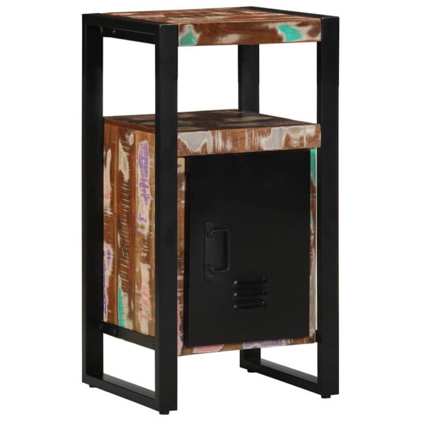 vidaXL Sada kúpeľňového nábytku 4 pcs Masívne recyklované drevo – Obrázok 5