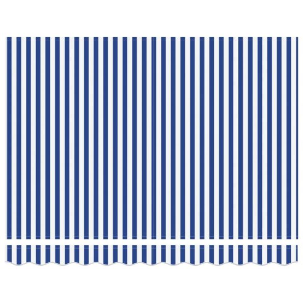 vidaXL Automatická vysúvacia markíza modro-biela 300x250 cm – Obrázok 7