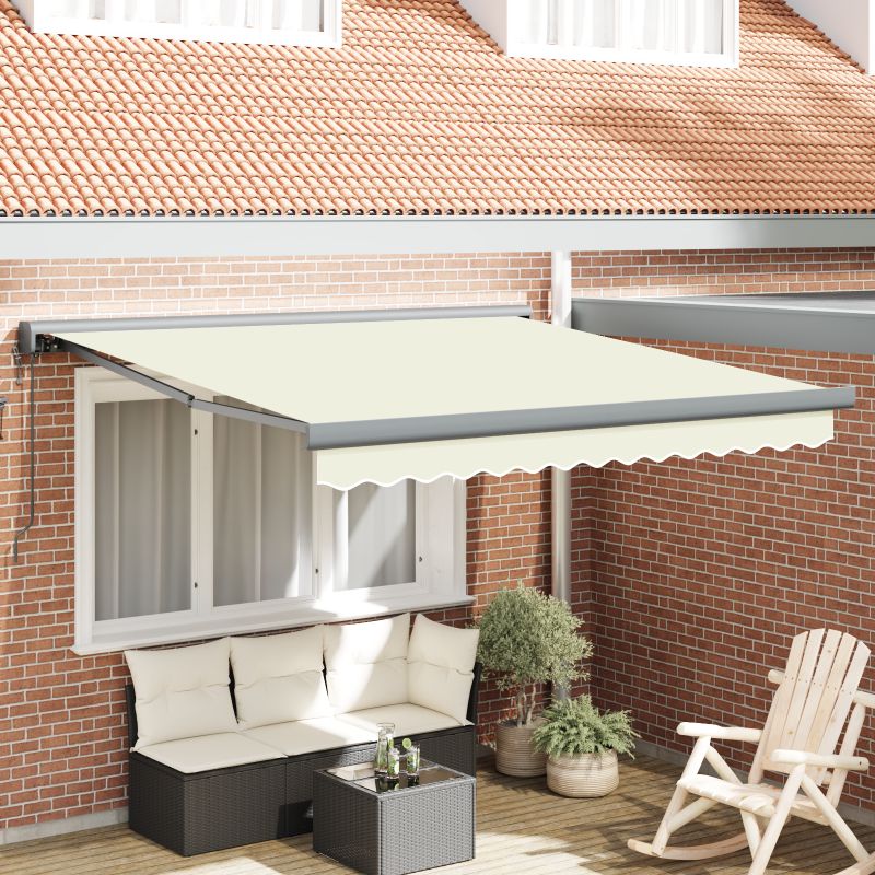 3329918_1.jpg vidaXL Automatická vysúvacia markíza krémová 300x250 cm – Obrázok 1