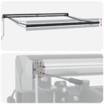 vidaXL Automatická vysúvacia markíza krémová 300x250 cm – Obrázok 10