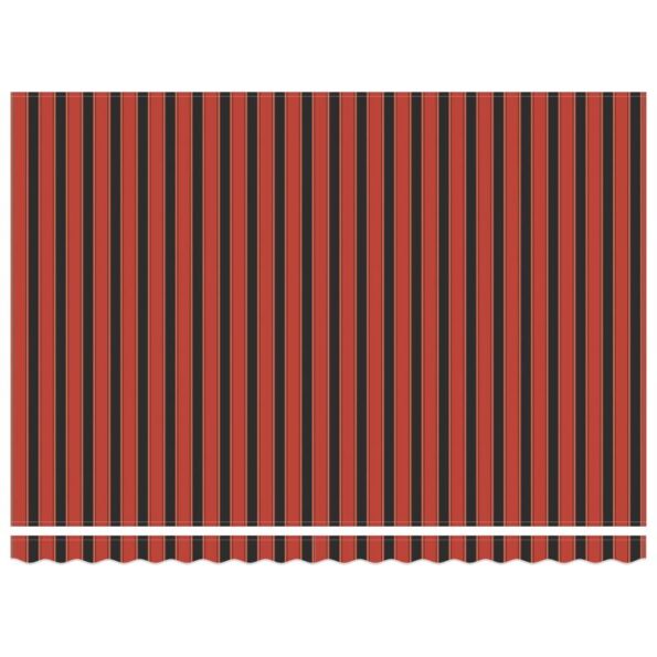 vidaXL Automatická vysúvacia markíza Oranžová a hnedá 450x350 cm – Obrázok 6