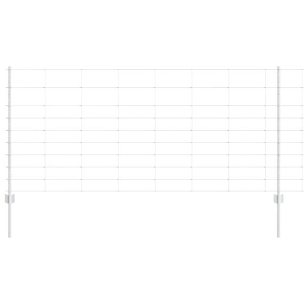 vidaXL Plotové stĺpy 22 ks U-profil 100 cm pozinkovaná oceľ – Obrázok 2