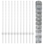 vidaXL Plotové stĺpy 22 ks U-profil 100 cm pozinkovaná oceľ – Obrázok 6
