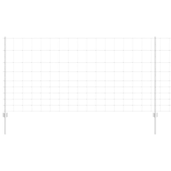 vidaXL Plotové stĺpy 22 ks U-Kanál 120 cm Galvanizovaná oceľ – Obrázok 2