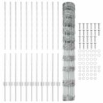 vidaXL Plotové stĺpy 22 ks U-Kanál 120 cm Galvanizovaná oceľ – Obrázok 5