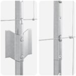 vidaXL Plotové stĺpy 22 ks U-Kanál 120 cm Galvanizovaná oceľ – Obrázok 8