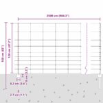 vidaXL Plotové stĺpy 22 ks U-kolejnica 120 cm pozinkovaná oceľ – Obrázok 12