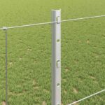 vidaXL Plotové stĺpy 22 ks U-kolejnica 120 cm pozinkovaná oceľ – Obrázok 4