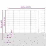 vidaXL Plotové stĺpy 22 ks U-Channel 120 cm pozinkovaná oceľ – Obrázok 12