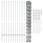 vidaXL Plotové stĺpy 22 ks U-Channel 120 cm pozinkovaná oceľ – Obrázok 5