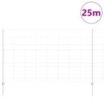 vidaXL Oplotené stĺpiky 22 ks U-Channel 140 cm pozinkovaná oceľ – Obrázok 3