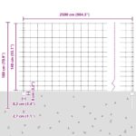 vidaXL Plotové stĺpy 22 ks U-kanál 140 cm pozinkovaná oceľ – Obrázok 12