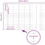 vidaXL plotové stĺpy 22 ks U-channel 140 cm pozinkovaná oceľ – Obrázok 13