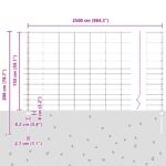 vidaXL Plotové stĺpy 22 ks U-Channel 150 cm Pozinkovaná oceľ – Obrázok 12