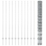 vidaXL Plotové stĺpy 22 ks U-Channel 150 cm Pozinkovaná oceľ – Obrázok 6