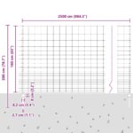 Plotové stĺpy vidaXL 22 ks U-kanál 160 cm pozinkovaná oceľ – Obrázok 12