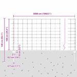 vidaXL Plotové stĺpy 22 ks U-Channel 100 cm pozinkovaná oceľ – Obrázok 12