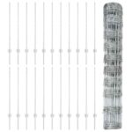 vidaXL Stĺpiky pre plot 22 ks U-Channel 100 cm pozinkovaná oceľ – Obrázok 6