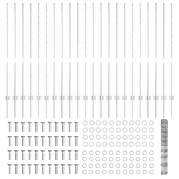 vidaXL Plotové stĺpiky 22 ks U-Channel 120 cm Pozinkovaná oceľ – Obrázok 5
