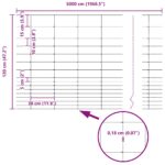 vidaXL Plotové stĺpiky 22 ks U-Channel 120 cm pozinkovaná oceľ – Obrázok 13