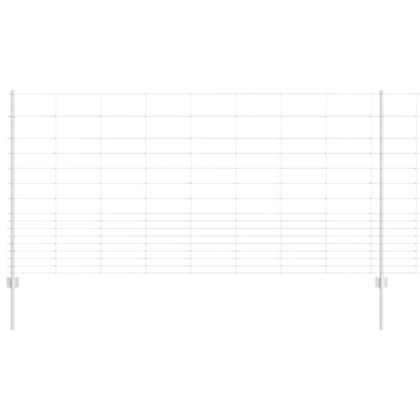 vidaXL Plotové stĺpiky 22 ks U-Channel 120 cm pozinkovaná oceľ – Obrázok 2