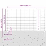 vidaXL Záhradné stĺpy 22 ks U-Channel 150 cm pozinkovaná oceľ – Obrázok 12