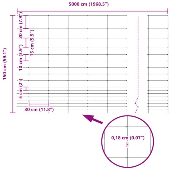 vidaXL Záhradné stĺpy 22 ks U-Channel 150 cm pozinkovaná oceľ – Obrázok 13