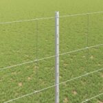 vidaXL Záhradné stĺpy 22 ks U-Channel 150 cm pozinkovaná oceľ – Obrázok 4