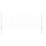 vidaXL Plotové stĺpy 11 ks U-Channel 80 cm pozinkovaná oceľ – Obrázok 2