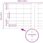 vidaXL Plotové stĺpy 22 ks U-kanál 100 cm Pozinkovaná oceľ – Obrázok 13