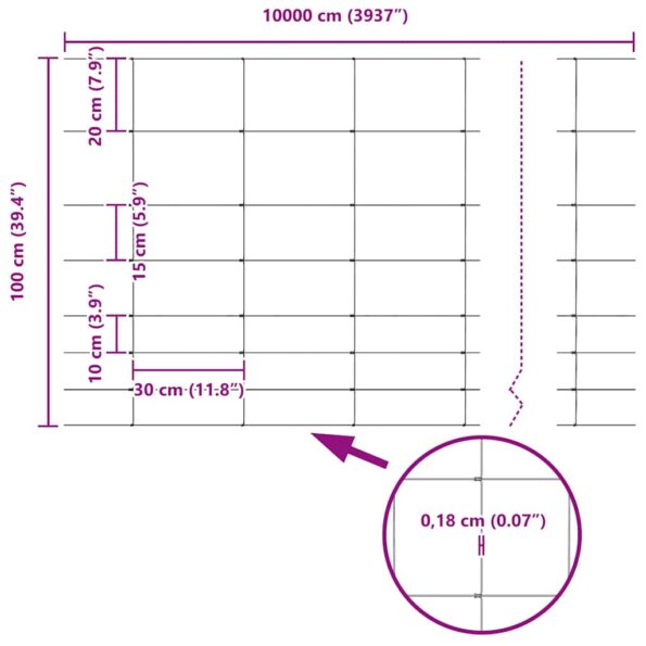 vidaXL Plotové stĺpy 22 ks U-kanál 100 cm Pozinkovaná oceľ – Obrázok 13