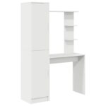 vidaXL Stôl 2 pcs Biela – Obrázok 2