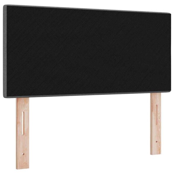 vidaXL LED hlavová doska s LED pásikmi Tmavo šedá 80 cm látka – Obrázok 7