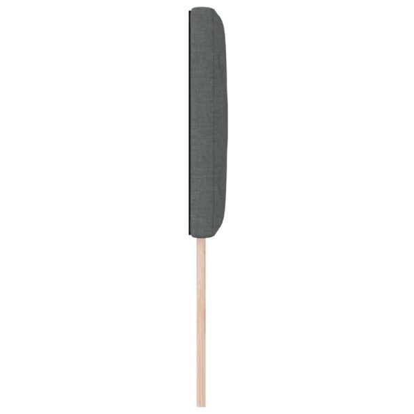 vidaXL LED hlavová doska Biely 80 cm látka – Obrázok 6