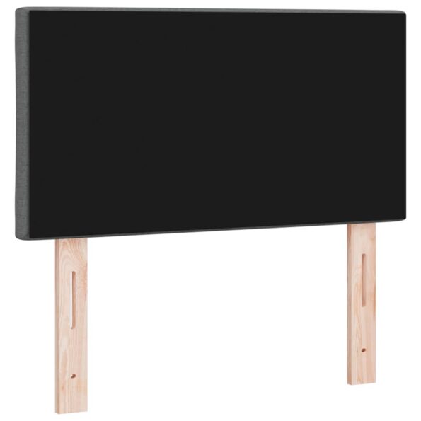 vidaXL LED hlavová doska Biely 80 cm látka – Obrázok 7