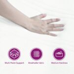 vidaXL Posteľ s pružinovým rámom Svetlosivá 190 x 90 cm Zamat – Obrázok 9