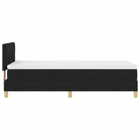 vidaXL LED box s pružinami s LED pásikmi Čierny 90 x 200 cm látka – Obrázok 9