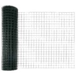 vidaXL Euro plot s 7 stĺpikmi 1x10 m pozinkovaná oceľ zelená – Obrázok 7