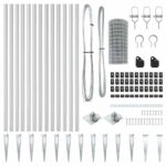 vidaXL Euro plot s 13 hrotmi 0.6x25 m pozinkovaná oceľ – Obrázok 7