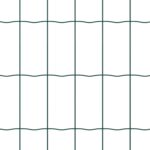 vidaXL Euro plot s 7 prírubovými stĺpmi 1.6x10 m z pozinkovanej ocele – Obrázok 9