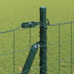 vidaXL Euro plot s 7 plochými stĺpmi 1.5x10 m pozinkovaná oceľ – Obrázok 5