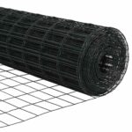 vidaXL Plot s podperou Sivá 0,6 x 10 m Ocel a PVC – Obrázok 12